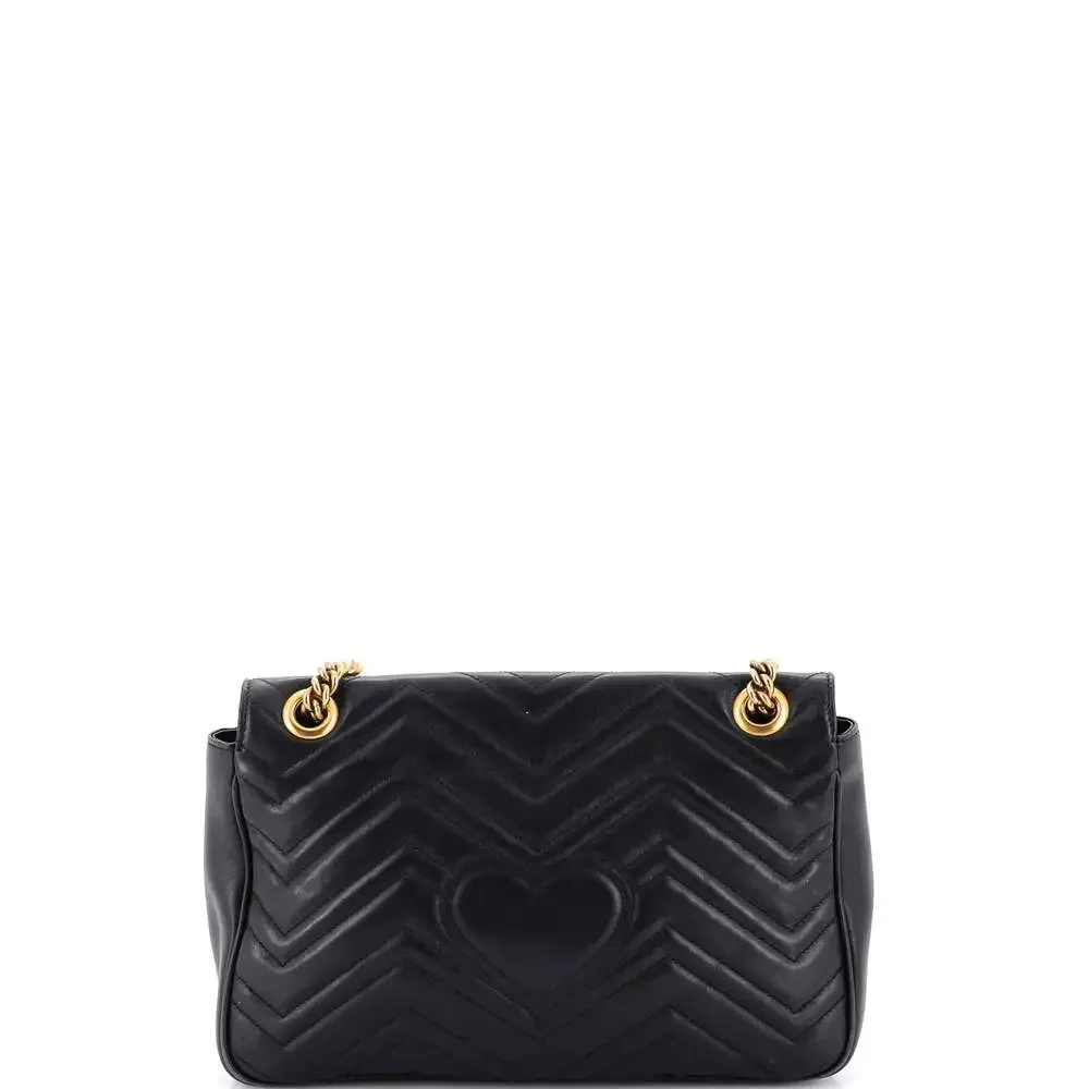 Gucci Gg Marmont Flap Bag Matelasse #233196G17B - Picture 3 of 8